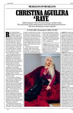 CHRISTINA AGUILERA and RAYE in Rolling Stone Magazine, November 2024