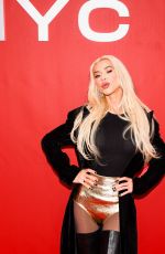 CHRISTINA AGUILERA at H&M Times Square Flagship Store Reopening Celebration in New York City 11/21/2024