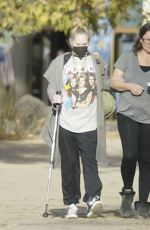 CHRISTINA APPLEGATE at a Voting Place in Studio City 11/05/2024
