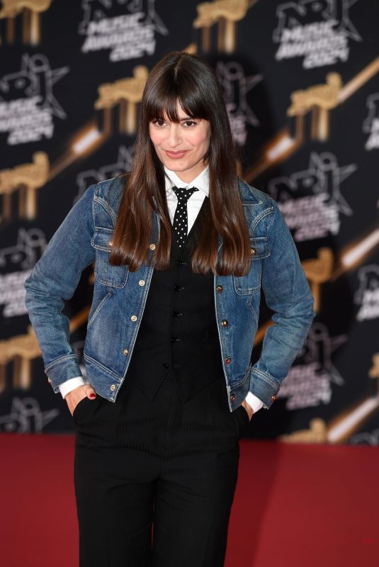 CLARA LUCIANI at 2024 NRJ Music Awards in Paris 11/01/2024