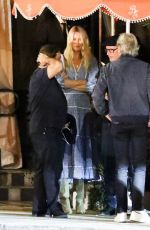 CLAUDIA SCHIFFER and Matthew Vaughn Night Out with Friends in West Hollywood 11/09/2024