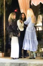 CLAUDIA SCHIFFER and Matthew Vaughn Night Out with Friends in West Hollywood 11/09/2024