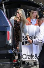 CLAUDIA SCHIFFER Shopping at Crate and Barrel 11/16/2024