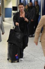 COLEEN ROONEY Arrives at Manchester Airport 11/11/2024