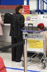 COLEEN ROONEY Arrives at Manchester Airport 11/11/2024