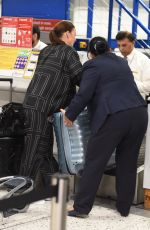 COLEEN ROONEY Arrives at Manchester Airport 11/11/2024