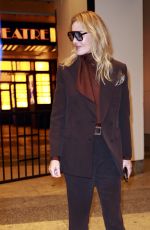 CONNIE NIELSEN Leaves CBS Morning Show Studios in New York 11/21/2024