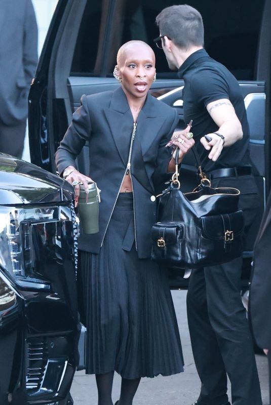 CYNTHIA ERIVO Arrives at Wicked Q&A in Los Angeles 11/10/2024