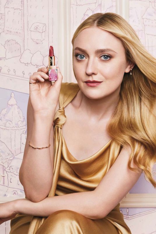 DAKOTA FANNING for Cle de Peau Beaute Campaign, November 2024