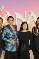 DANA LEDOUX MILLER and CHRISTINA CHEN at Moana 2 UK Premiere at Cineworld Leicester Square in London 11/24/2024