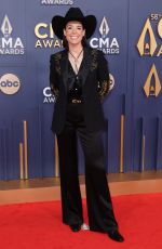 DANAE HAYS at 58th Annual CMA Awards at Bridgestone Arena in Nashville 11/20/2024