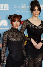 DANIELA, PAULINA and ALEJANDRA VILLAREAL VELEZ at 2024 MTV Europe Music Awards at Co-op Live Arena in Manchester 11/10/2024