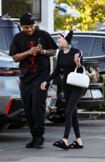 DANIELLE BREGOLI Out with Boyfriend Le Vaughn in Calabasas 11/23/2024