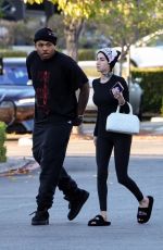 DANIELLE BREGOLI Out with Boyfriend Le Vaughn in Calabasas 11/23/2024