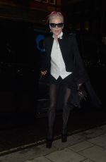 DAPHNE GUINNESS Arrives at Claridges Hotel in London 11/12/2024