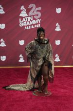 DAYME AROCENA at 25th Annual Latin Grammy Awards in Miami 11/14/2024