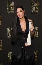 DEMI MOORE at 27th SCAD Savannah Film Festival in Savannah 10/29/2024