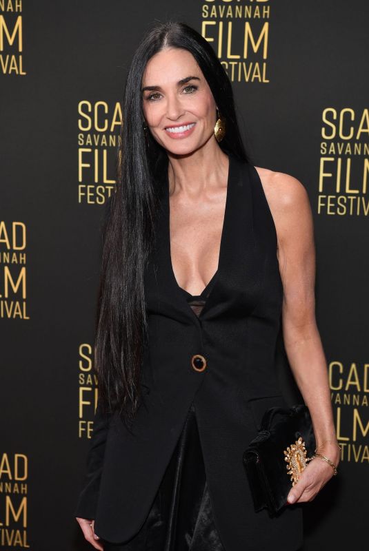 DEMI MOORE at 27th SCAD Savannah Film Festival in Savannah 10/29/2024