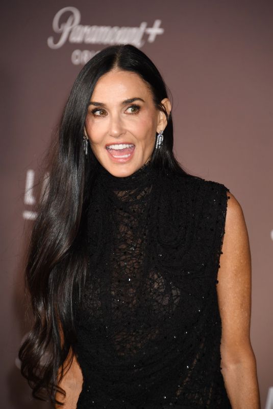 DEMI MOORE at Landman Premiere in Los Angeles 11/12/2024