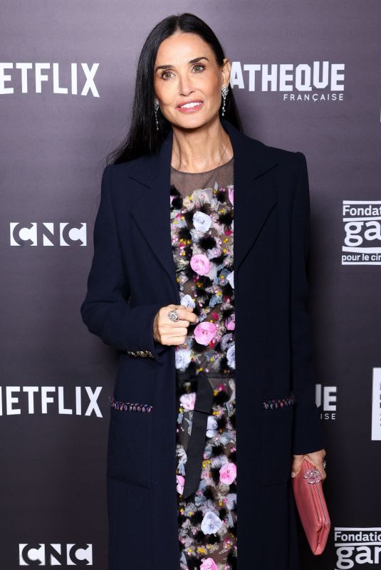 DEMI MOORE at The Substance Premiere in Paris 11/05/2024