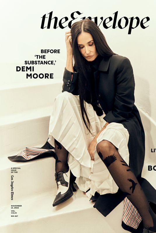 DEMI MOORE for Los Angeles Times, November 2024