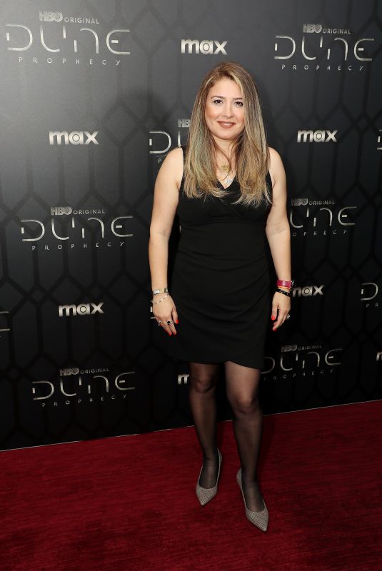 DILEK KAYA at After-Party of Premiere of HBO Original Drama Series Dune: Prophecy in New York 10/30/2024