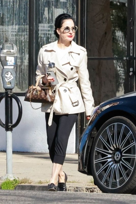 DITA VON TEESE Out and About in Los Angeles 11/15/2024