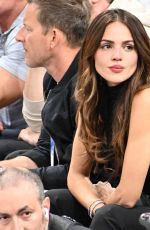 EIZA GONZALEZ at L.A. Clippers vs Philadelphia 76ers Game in Inglewood 11/06/2024