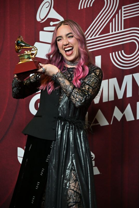 ELA TAUBERT at 25th Annual Latin Grammy Awards in Miami 11/14/2024