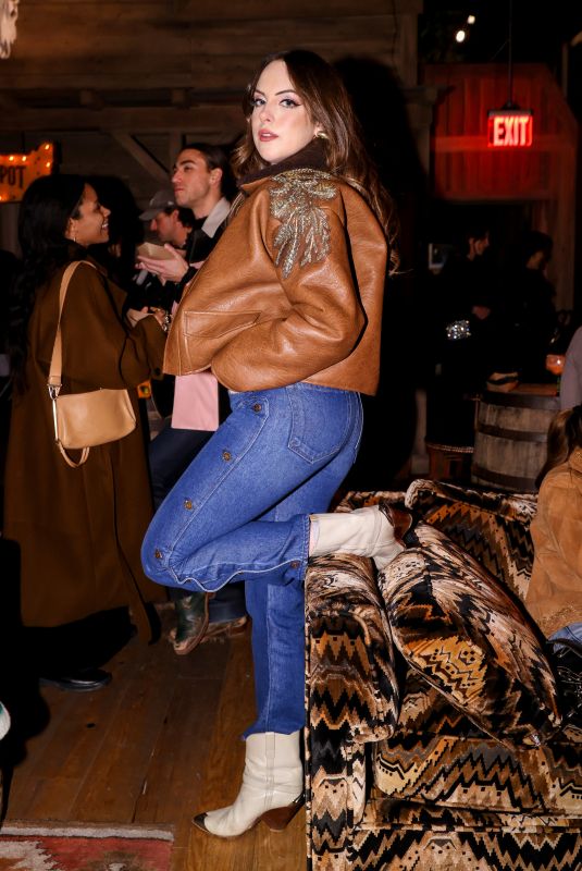 ELIZABETH GILLIES at MOTHER Ivy League Cowboy Party in New York 11/13/2024
