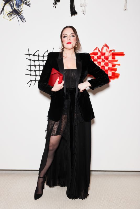 ELIZABETH GILLIES at Noble Panacea x Kelly Rutherford Absolute Nourishing Lift Oil Event in New York 11/14/2024