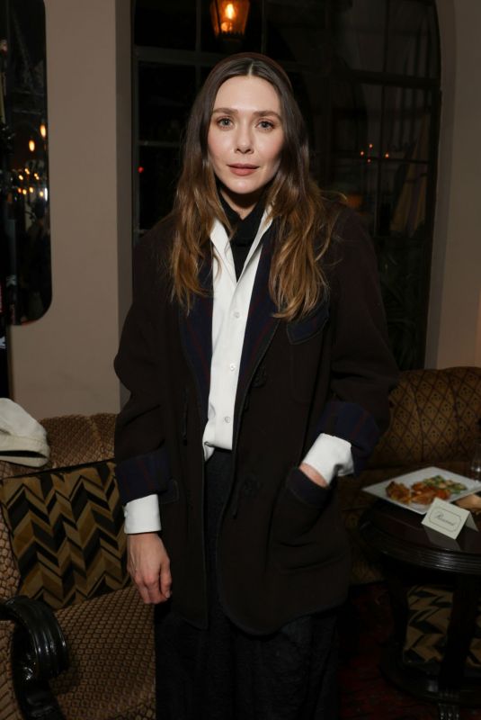 ELIZABETH OLSEN at Didion & Babitz Book Launch Party in Los Angeles 11/12/2024