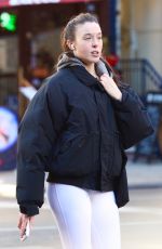 ELLA BEATTY Out Make-up Free in New York 11/12/2024