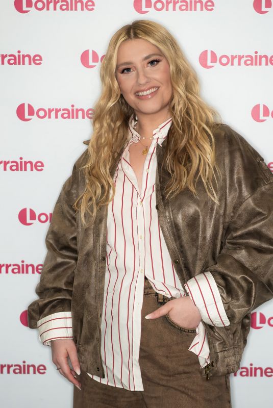 ELLA HENDERSON at Lorraine TV Show in London 11/20/2024