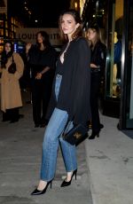ELLA HUNT at Louis Vuitton 57th Street Store Opening in New York City 11/14/2024