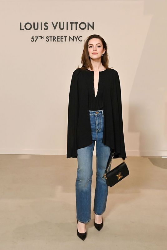 ELLA HUNT at Louis Vuitton 57th Street Store Opening in New York City 11/14/2024