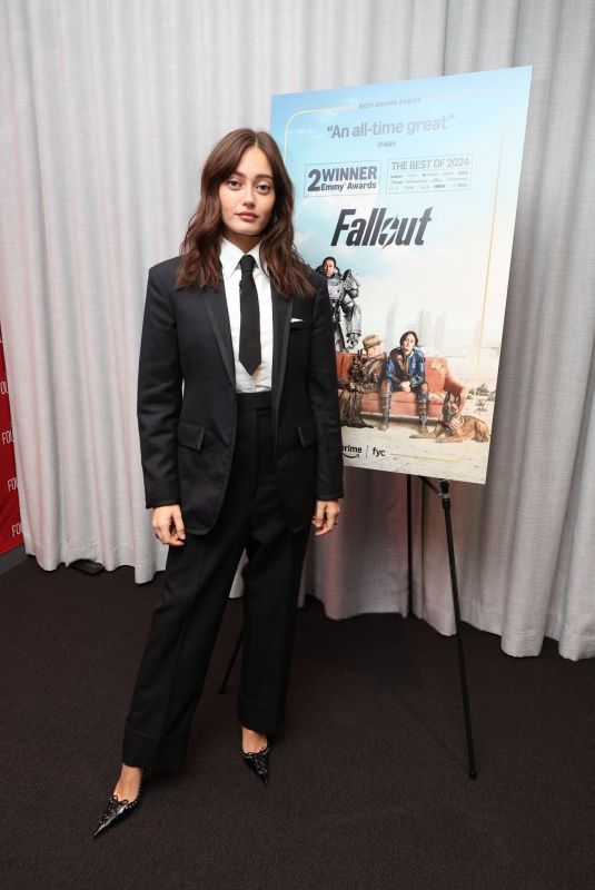 ELLA PURNELL at Fallout SAG Nominating Committee Event in Los Angeles 11/18/2024