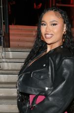 ELLA THOMAS Arrives at House of CB Christmas Party 11/14/2024