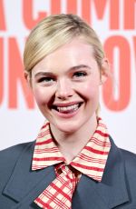 ELLE FANNING at A Complete Unknown Photocall at Ham Yard Hotel in London 11/25/2024