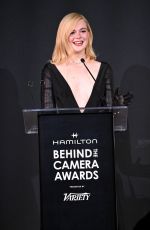 ELLE FANNING at Hamilton Behind the Camera Awards in Los Angeles 11/14/2024