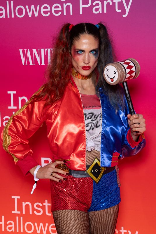 ELODOE CLOUVEL at Instagram Halloween Party at Le Marois Hotel in Paris 10/31/2024