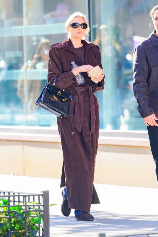 ELSA HOSK Out and About in New York City 11/18/2024