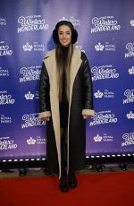 EMILY ANDRE at Hyde Park Winter Wonderland Preview Night 2024 in London 11/20/2024
