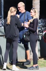 EMMA KROKDAL and Dolph Lundgren Arrives at a Gym in Venice Beach 11/08/2024