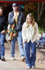 EMMA ROBERTS and Cody John Out for Dinner with Friends at Pace Restaurant 11/21/2024
