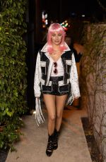 EMMA ROBERTS Arrives at Vas Morgan