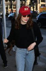 EMMA STONE Arrives at Angelika Film Center in New York 11/03/2024