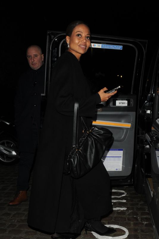 EMMA WEYMOUTH Night Out at Chiltern Firehouse in London 11/13/2024