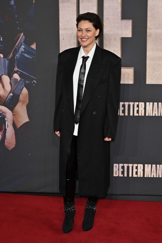 EMMA WILLIS at Better Man Premiere in London 11/27/2024