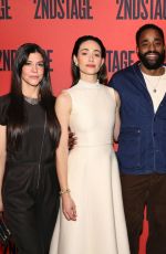 EMMY ROSSUM at Walden Off-Broadway Opening Night Celebration in New York 11/07/2024